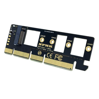 2X Plėtros Kortelę M. 2 NVME SSD Į PCIE 3.0 X16/X8/X4 Darbalaukio SSD Adapterio Kortelės Palaikymas 2230 2242 2260 2280 Dydžio SSD