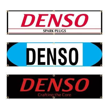 60X240cm Densos logo Banner Vėliavos Poliesterio Spausdinami Garažas ir Lauko Apdaila Gobelenas